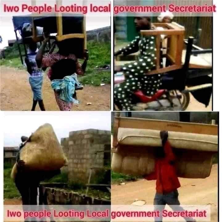 FACES OF OSUN LOOTERS IN PICTURES