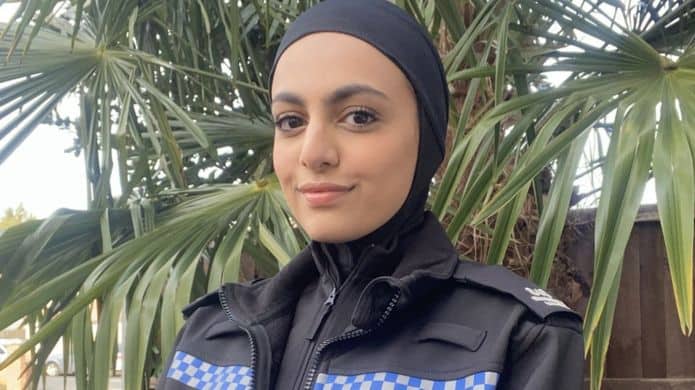 Leicestershire Police test New Zealand hijab in ‘country first’