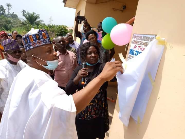 Construction of Health Center: Community Leaders Lauds Council Chairman, Hon. Bisi Oladosu, Others