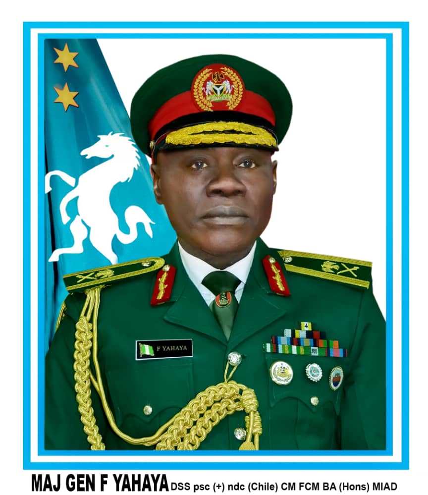 BREAKING: President Buhari appoints Major General Farouk Yahaya as new Chief of Army Staff.