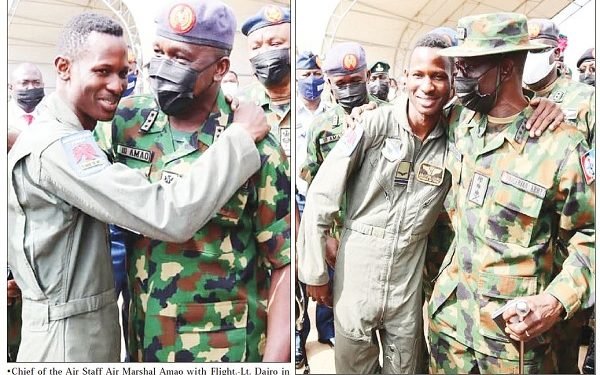 Pilot jumps to safety after bandits bring down NAF jet