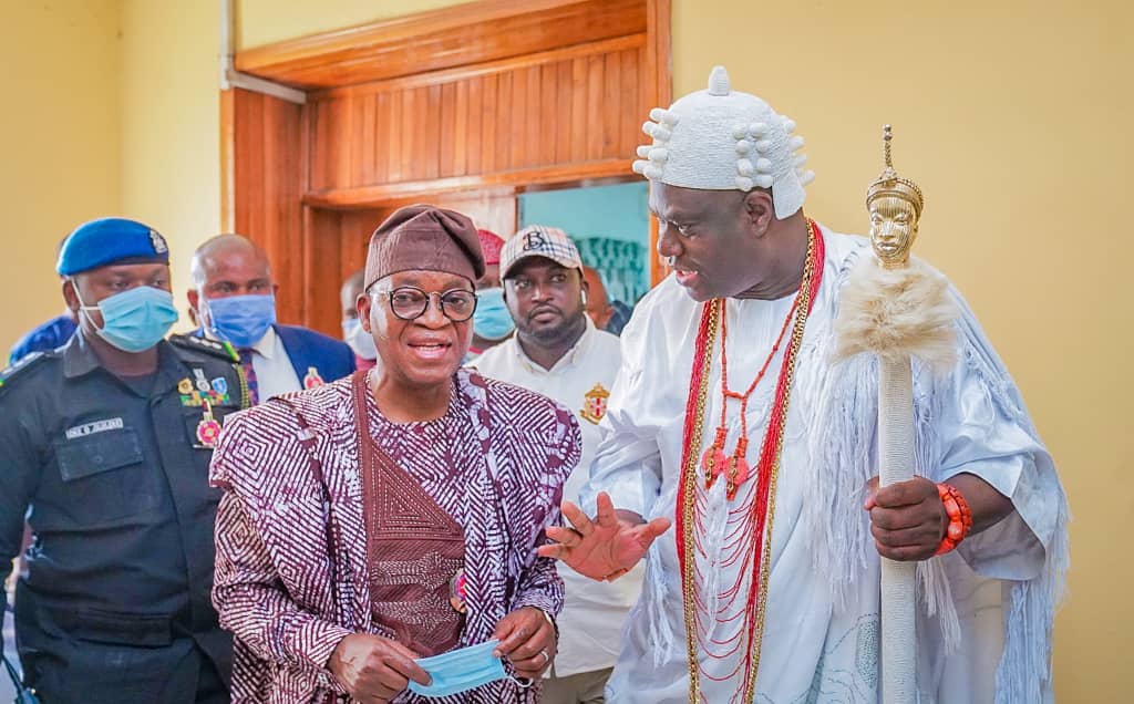 Osun Guber: Don’t be distracted by political traducers, detractors, monarchs urge Oyetola