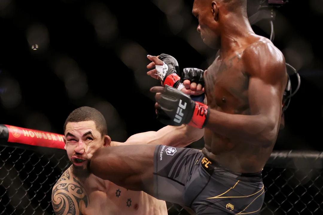 Israel Adesanya Defeats Whittaker To Retain UFC Middleweight Title