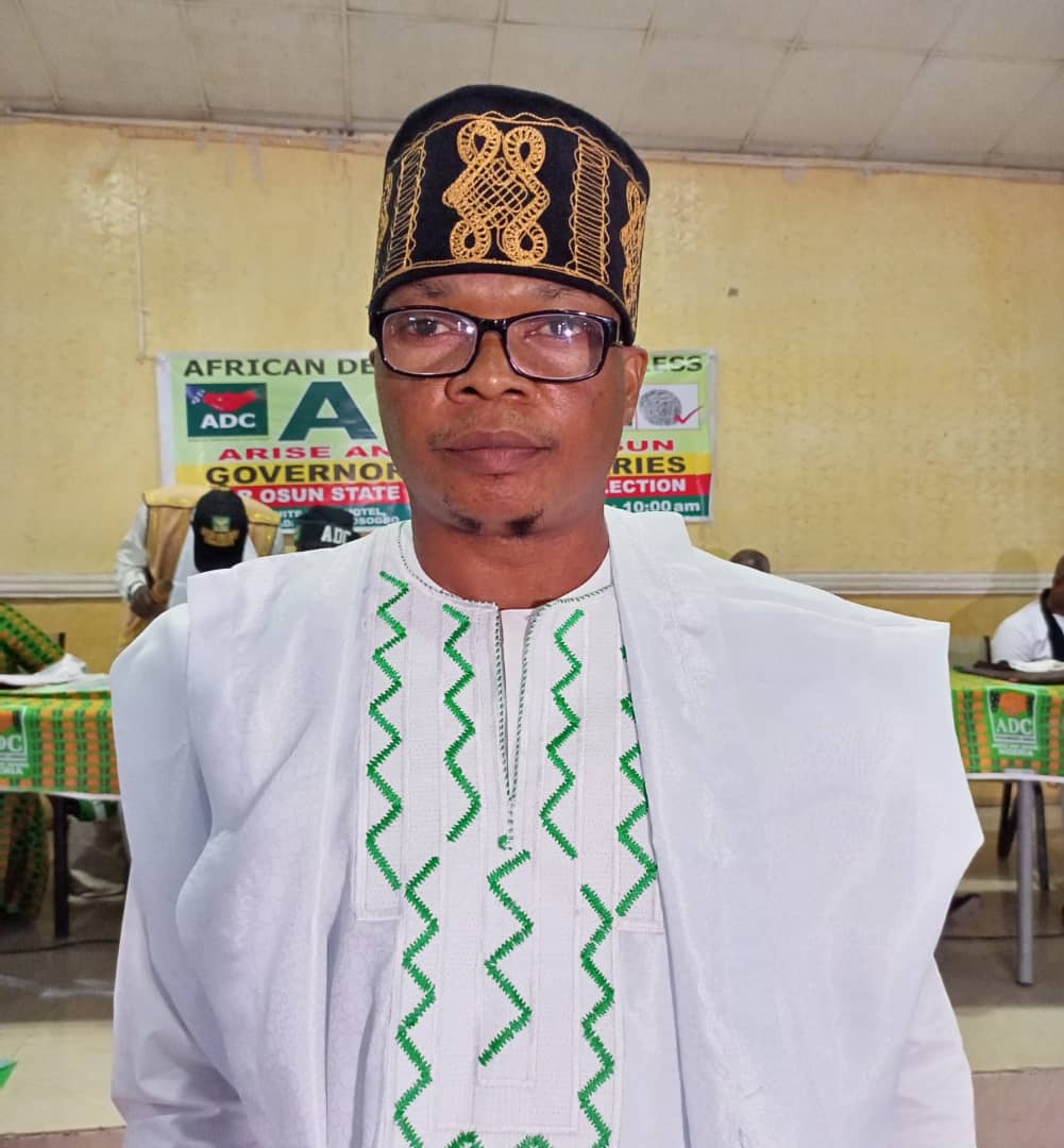 Osun 2022 Guber: Olufemi emerges ADC candidate, pledges to be instrument of change for better Osun