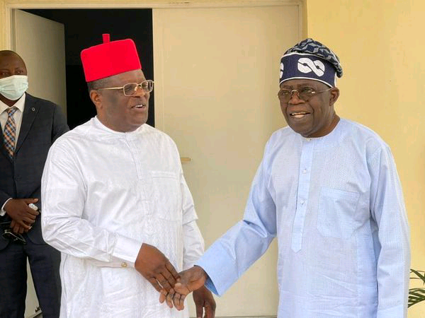 Tinubu, Umahi meet in Abuja