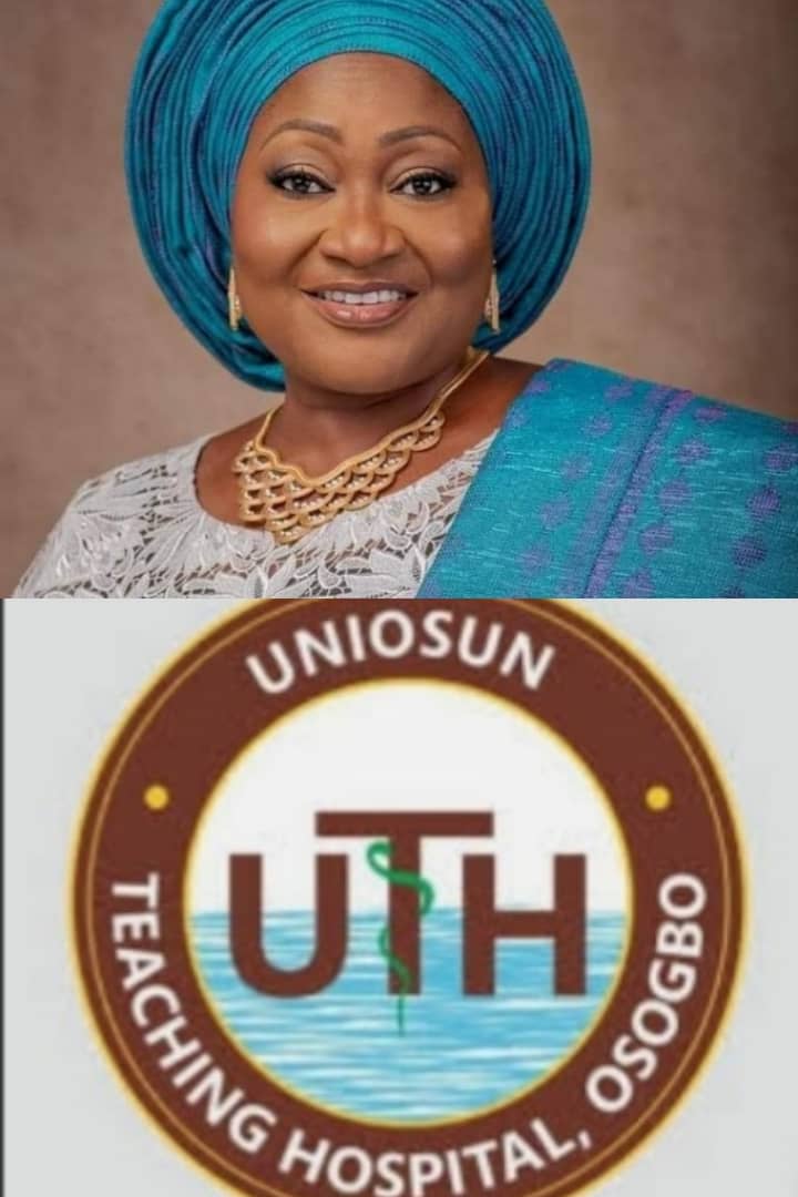 UNIOSUN Teaching Hospital Osogbo Felicitates Kafayat Oyetola