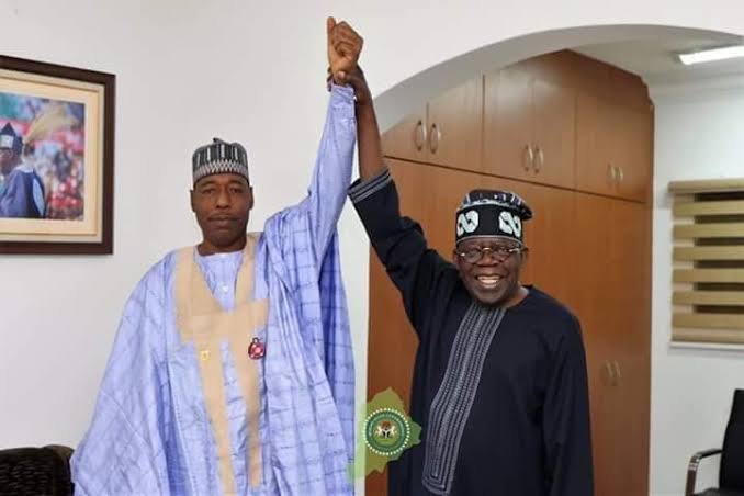 Zulum congratulates Asiwaju, says he is known for assembling brains, building leaders