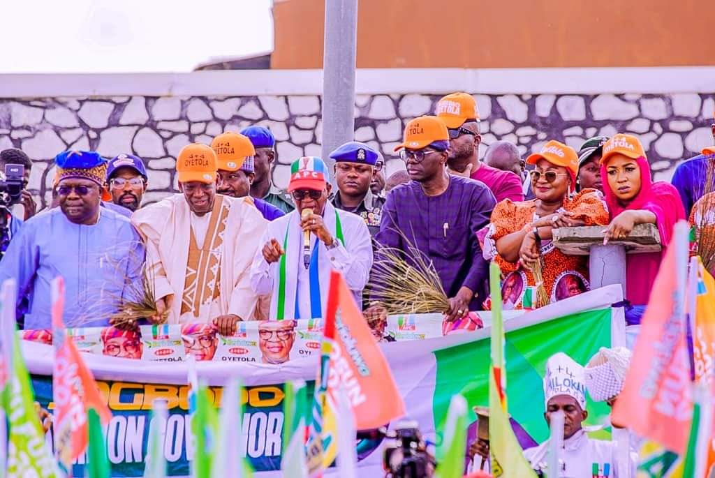 July 16 Guber: Sanwo-Olu, Ganduje, Omisore Storm Osun, Say APC Will Record Landslide Victory