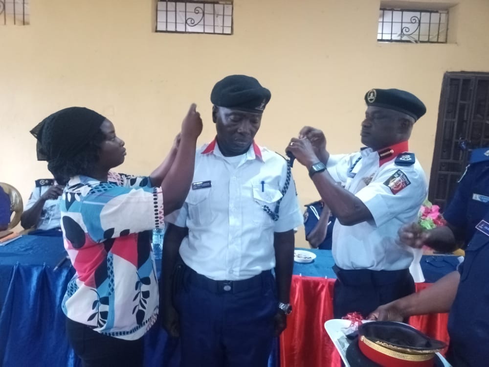 Osun NSCDC Decorates 92 Newly Promoted Officers