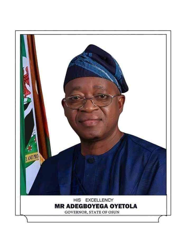 Good governance: Oyetola bags Honorary Award of Fellow of National Institute of Credit Administration