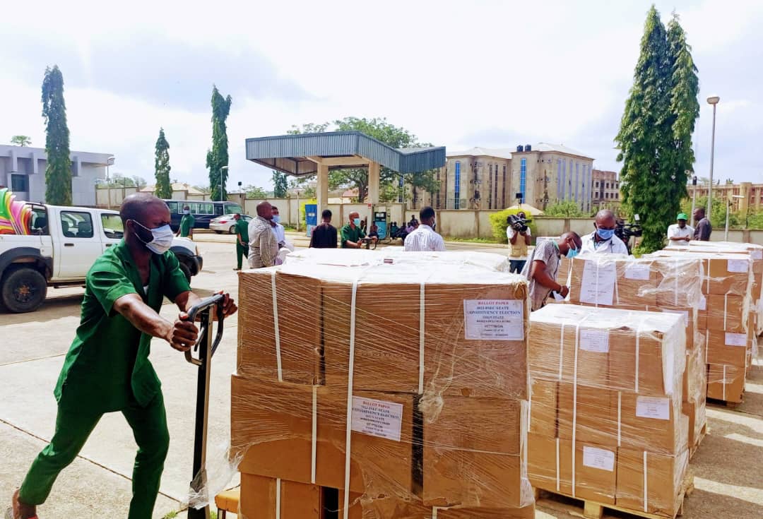 Osun House of Assembly Election: INEC Distributes Sensitive Materials To LGAs