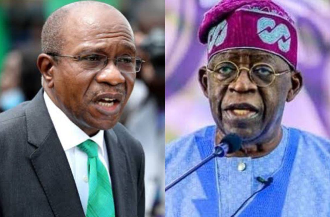 BREAKING: Tinubu suspends Emefiele as CBN Governor